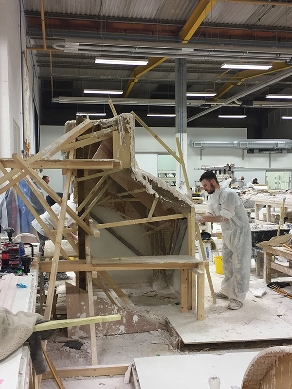 Fibrous Plaster Vaulted Ceiling Designers & Installers Stevensons